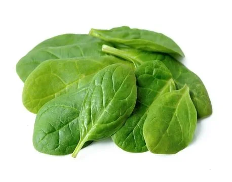 Spinach salad. Foto stock