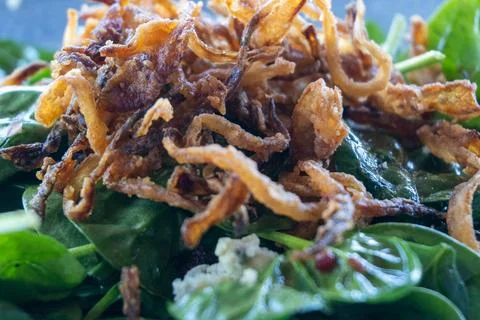 Spinach Salad Foto stock