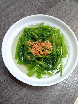 Spinach soup Foto stock