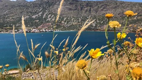 Spinalonga island meer view Stock Footage 108678509