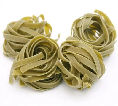 Spinattnudeln Stock Photos