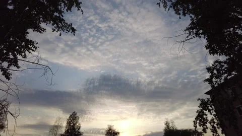 Spindrift clouds. Timelapse 動画素材 159664226