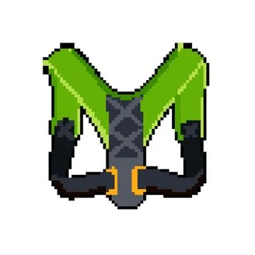 Spine back posture corrector pixel art vector illustration Illustrazione stock