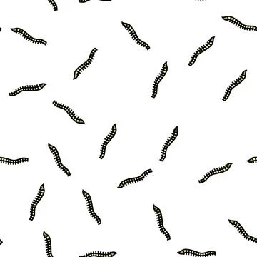Spine bone vector seamless pattern Illustrazione stock