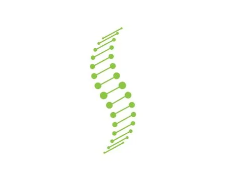 Spine diagnostics symbol logo template Stock Illustration