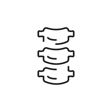 Spine Icon Stock Illustration