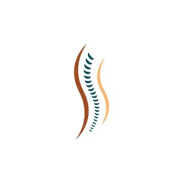 Spine logo icon design element vector illustration design Stock Illustration