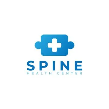 Spine logo Stock Illustration