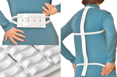 Spine massager Stock Photos