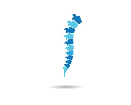 Spine vector icon Stock Illustration
