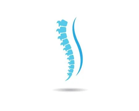 Spine vector icon Stock Illustration
