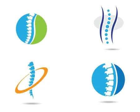 Spine vector icon Stock Illustration