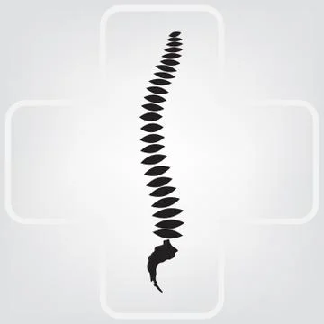 Spine vector Stock Illustration