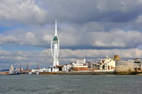 Spinnaker tower Stock Photos