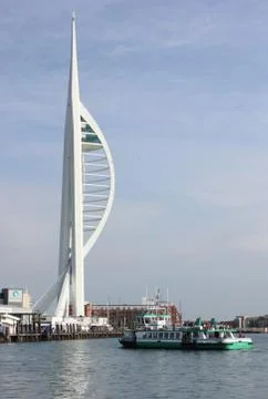 Spinnaker tower Stock Photos