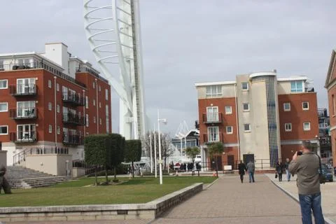 Spinnaker tower Stock Photos