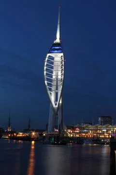Spinnaker tower Stock Photos