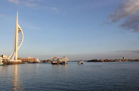 Spinnaker tower Stock Photos