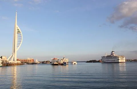 Spinnaker tower Stock Photos