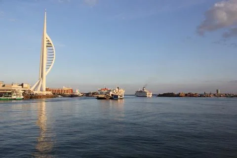 Spinnaker tower Stock Photos