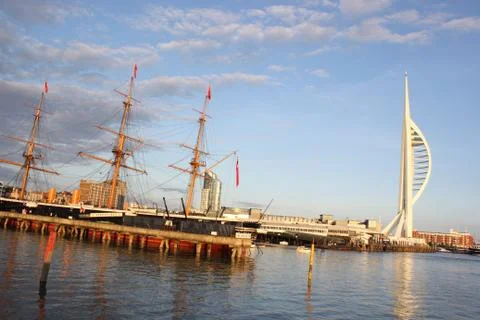 Spinnaker tower Stock Photos