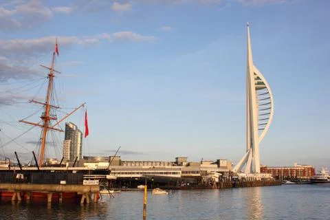 Spinnaker tower Stock Photos