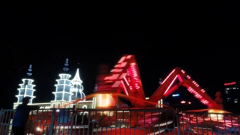 Spinner attraction insane twist Stockbeeldmateriaal 102427814