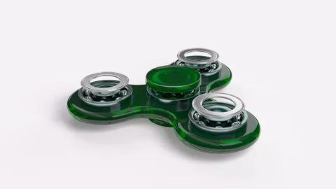 Spinner Green Stock Footage 77153538