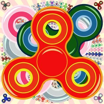 Spinner Stock Illustration