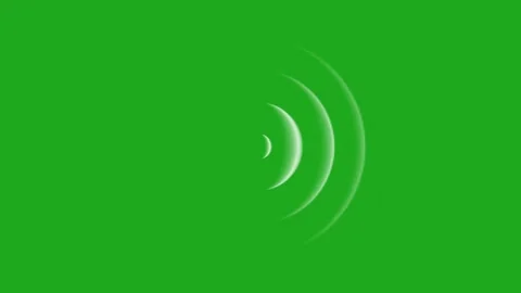 Spinning arc waves motion graphics with green screen background Stock Footage 277433564