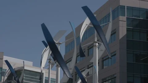 Spinning Architecture Stock Footage 169675206