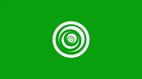 Spinning arcs motion graphics with green screen background Stock Footage 253473265