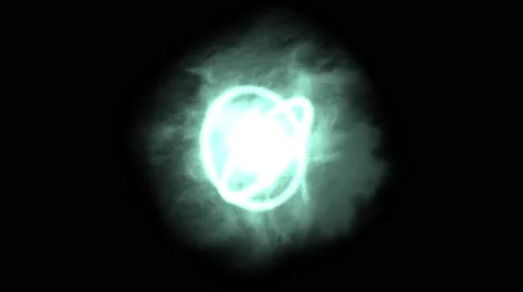 Spinning Atom Nebula Stock Footage 50135021