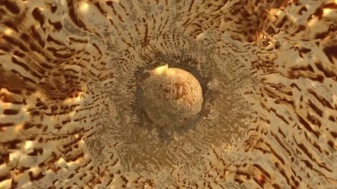 Spinning ball 14 Stock Footage 272763672