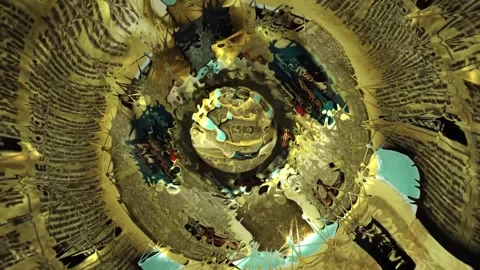 Spinning ball 50 Stock Footage 273282823