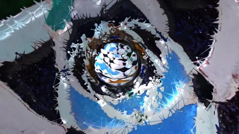 Spinning ball 63 Stock Footage 273283412