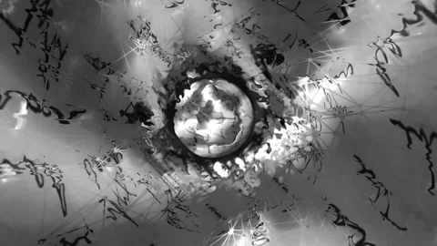 Spinning ball 72 Stock Footage 273483447