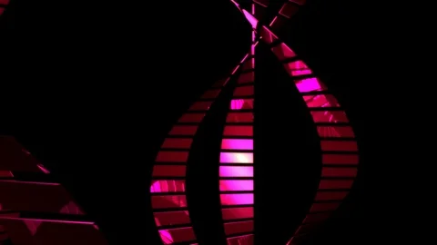 Spinning bar code Video stock 98024970