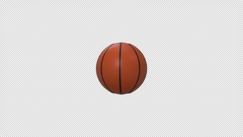 Spinning Basketball Stock Footage 335263624