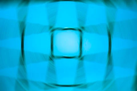 Spinning blue circle with grid Stock Illustration