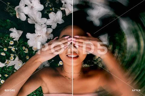 Spinning Blur Photo Effect PSD Template