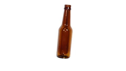 Spinning Brown Beer Bottle Stop Motion Video Video stock 158038872