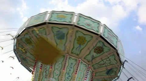 Spinning carousel Stock-Footage 10838683