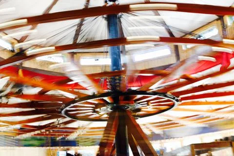 Spinning Carousel Stock Photos