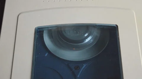 Spinning CD Player Stock Footage 48492728