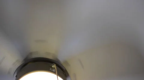 Spinning Ceiling Fan 5 Stock Footage 46884416