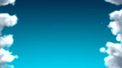 Spinning Circle of Clouds - Clouds 01 (HD) Stock Footage 730283