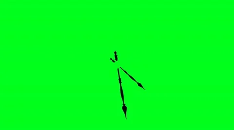 Spinning Clock Dials Go Crazy Stock Footage 46555966
