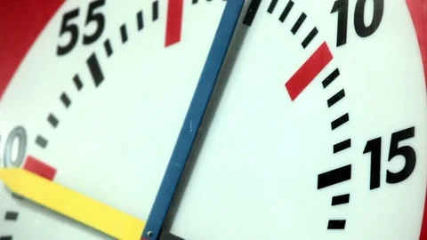 Spinning clock time Stock Footage 79775298