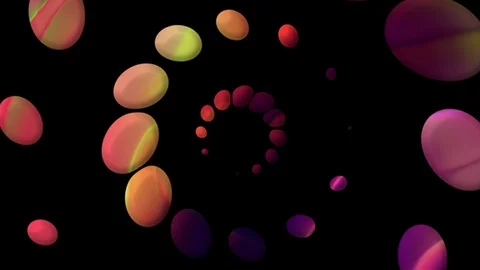 Spinning color hypnosis Stock Footage 97175117